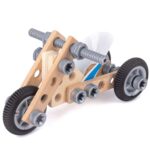 Дървен комплект Мотоциклет 34 части, Hape - Image 8