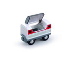 Дървен комплект Междуградски влак Червен, Hape - Image 3