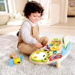 Дървен комплект Музикална маса с инструменти 8 в 1, Hape - Image 5