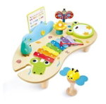 Дървен комплект Музикална маса с инструменти 8 в 1, Hape - Image 6
