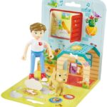 Дървен комплект Приключение с кукли 3 части, Hape