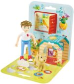 Дървен комплект Приключение с кукли 3 части, Hape