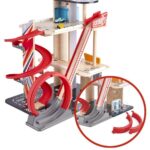 Дървена каскадна писта с гараж 3 части, Hape - Image 3