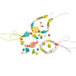 Дървен комплект Направи си сам Бижута с мъниста, 130 части, Hape - Image 2
