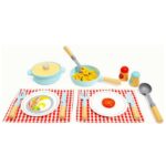 Дървен Комплект за Готвене и Сервиране, 21 части, Hape - Image 7