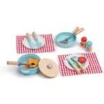 Дървен Комплект за Готвене и Сервиране, 21 части, Hape - Image 2