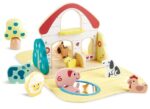 Дървен комплект за игра Малка ферма 10 части, Hape - Image 2