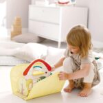 Дървен комплект за игра Малка ферма 10 части, Hape - Image 3