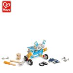 Дървен конструктор с инструменти в кутия 83 части, Hape - Image 4