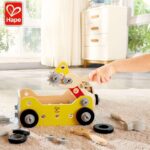 Дървен конструктор с инструменти в кутия 83 части, Hape - Image 6