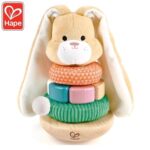 Дървен конус за подреждане Зайче, Hape