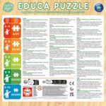Дървен пъзел Ваяна и Снежанка 2 x 50 части, Educa - Image 4