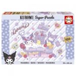 Дървен пъзел Kuromi Educa