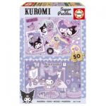 Дървен пъзел Kuromi 2 в 1 Educa