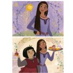 Дървен пъзел Wish 2 x 25 части, Educa - Image 2