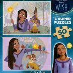 Дървен пъзел Wish 2 x 50 части, Educa - Image 3