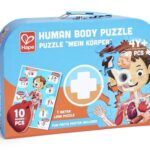 Дървен пъзел Човешко тяло 60 части, Hape