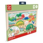 Дървен пъзел Динозаври 24 части, Hape - Image 8