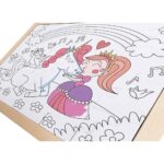 Дървен пъзел Еднорог и приятели 24 части, Hape - Image 5