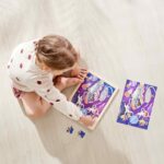 Дървен пъзел Космически приятели 48 части, Hape - Image 7