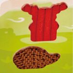 Дървен пъзел Горски животни 6 части, Hape - Image 5