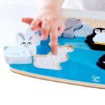 Дървен пъзел Полярни животни, Hape - Image 3