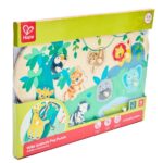 Дървен пъзел за игра Диви животни Hape
