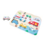 Дървен пъзел за игра Спешна помощ, 10 части, Hape - Image 2