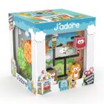 Дървен занимателен куб за игра с активности, J'adore