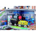 Дървен железопътен комплект Планинска мина 32 части, Hape - Image 6