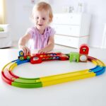 Детска железница дървена, 14 части, Hape - Image 3