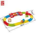 Детска железница дървена, 14 части, Hape - Image 4
