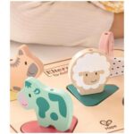 Дървен звуков пъзел Животни, 6 части, Hape - Image 3