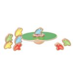Дървена игра Водна лилия с жабки, Classic World - Image 3