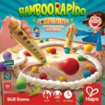 Дървена игра Bamboo Rapido бамбукови пръчки и цветови комбинации, Hape