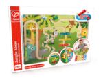 Дървена игра Магнитен лабиринт Джунгла, Hape