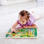 Дървена игра Магнитен лабиринт Джунгла, Hape - Image 3