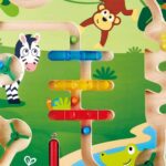 Дървена игра Магнитен лабиринт Джунгла, Hape - Image 5