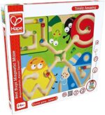 Дървена игра Магнитен лабиринт Насекоми, Hape