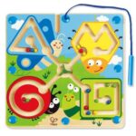 Дървена игра Магнитен лабиринт Насекоми, Hape - Image 2