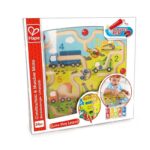 Дървена игра Магнитен лабиринт машини, Hape