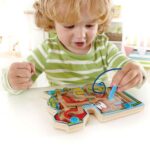 Дървена игра Локомотив, Hape - Image 3