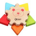 Дървена играчка цвете с огледало, Classic World