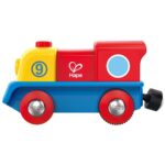 Дървена играчка Цветен локомотив, Hape - Image 3