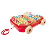 Дървено ремарке с кубчета, Hape