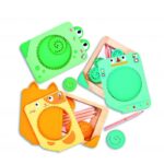 Дървена играчка Върти и рисувай, 31 части, Hape - Image 2