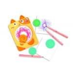 Дървена играчка Върти и рисувай, 31 части, Hape - Image 4