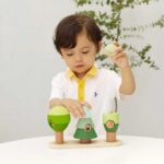 Дървена играчка кубчета за нанизване Гора, Classic World - Image 3