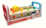 Дървена играчка с чукче Дъга, Hape