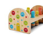 Дървена играчка с чукче Чудовища, Hape - Image 5